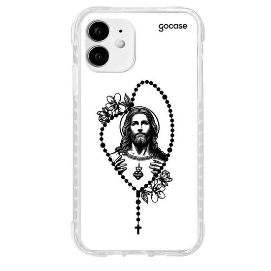 Capinha para celular  Jesus - Terço