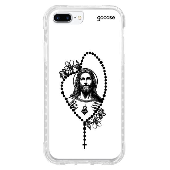 Capinha para celular  Jesus - Terço