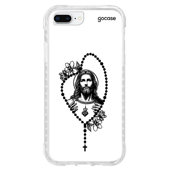 Capinha para celular  Jesus - Terço
