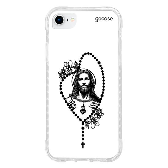 Capinha para celular  Jesus - Terço