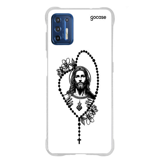 Capinha para celular  Jesus - Terço