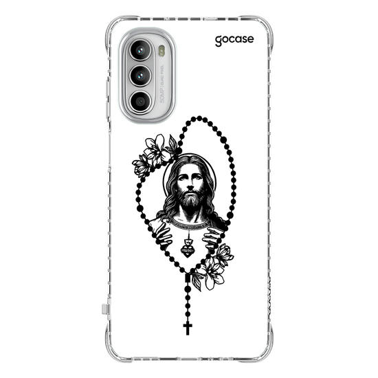 Capinha para celular  Jesus - Terço