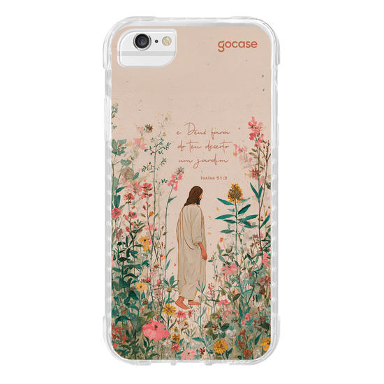 Capinha para celular  Jesus, Teu Deserto um Jardim