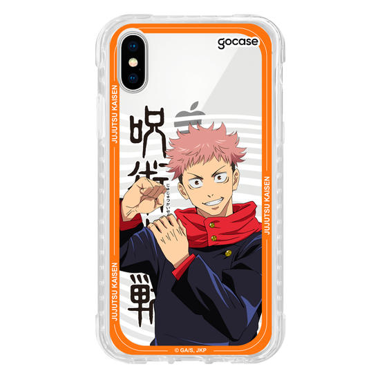Capinha para celular  Jujutsu Kaisen - Itadori Moldura