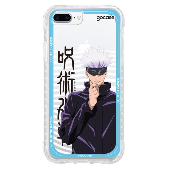 Capinha para celular  Jujutsu Kaisen - Gojo Moldura Capinha para celular  Jujutsu Kaisen - Gojo Moldura