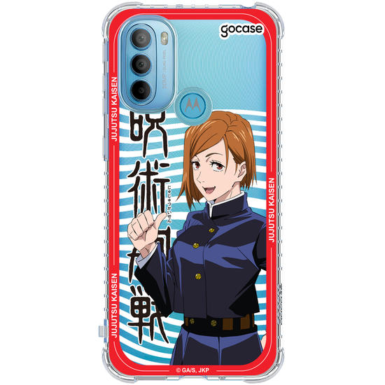 Capinha para celular  Jujutsu Kaisen - Kugisaki Moldura