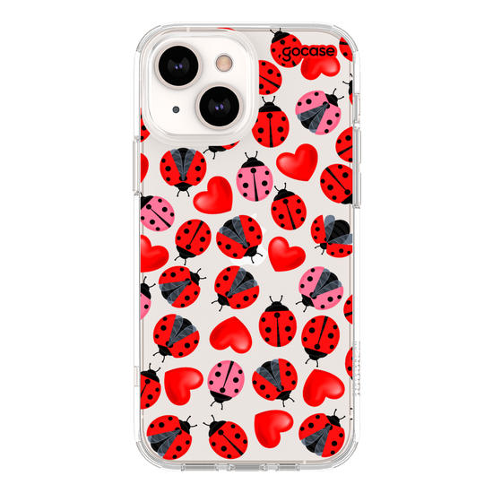 Joanhinha e Corações Phone Case