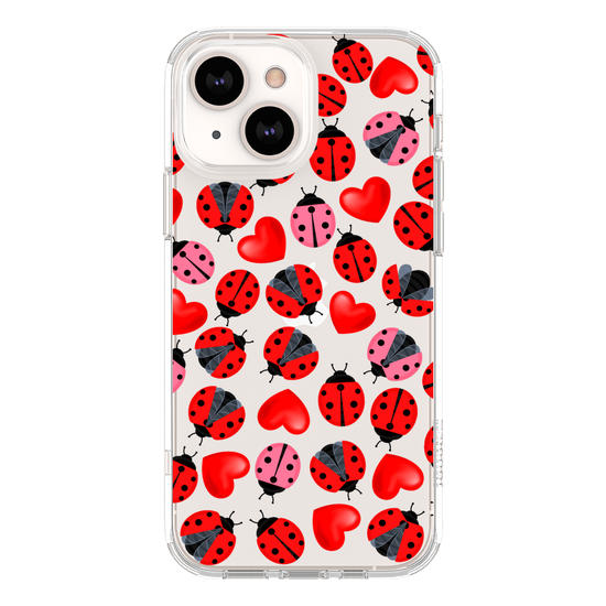 Joanhinha e Corações Phone Case