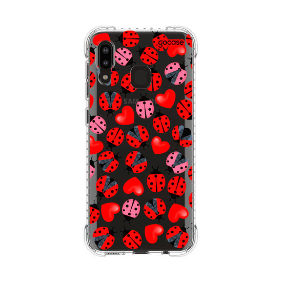 Capinha para celular Joanhinha e Corações