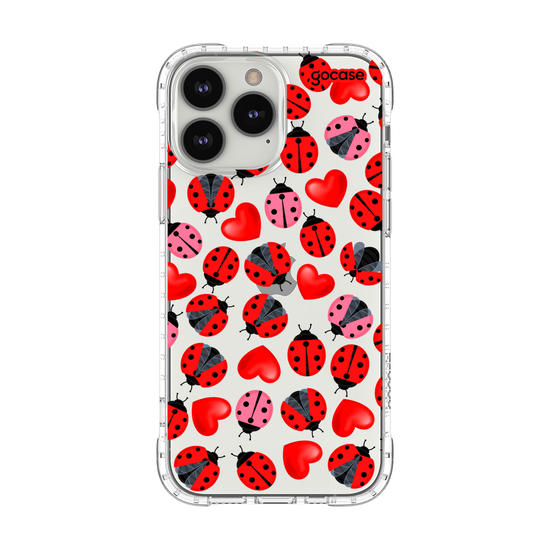 Capinha para celular Joanhinha e Corações
