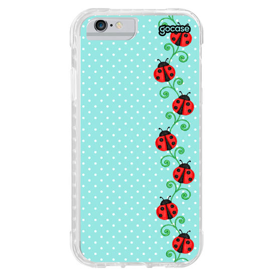 Capinha para celular  Joaninhas Poá