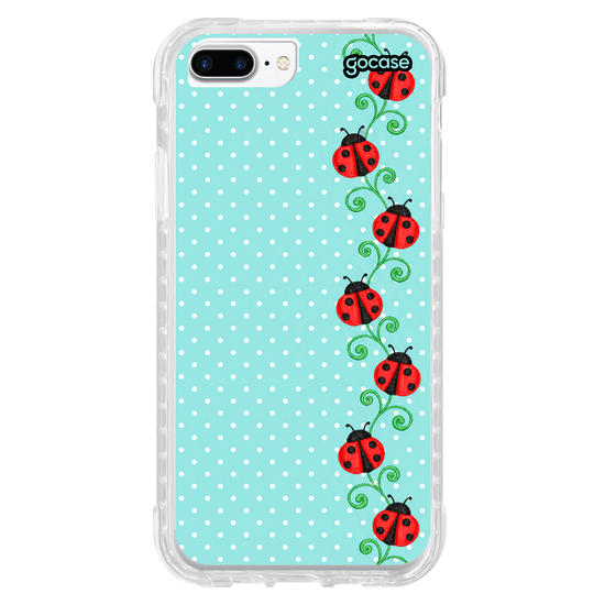 Capinha para celular  Joaninhas Poá