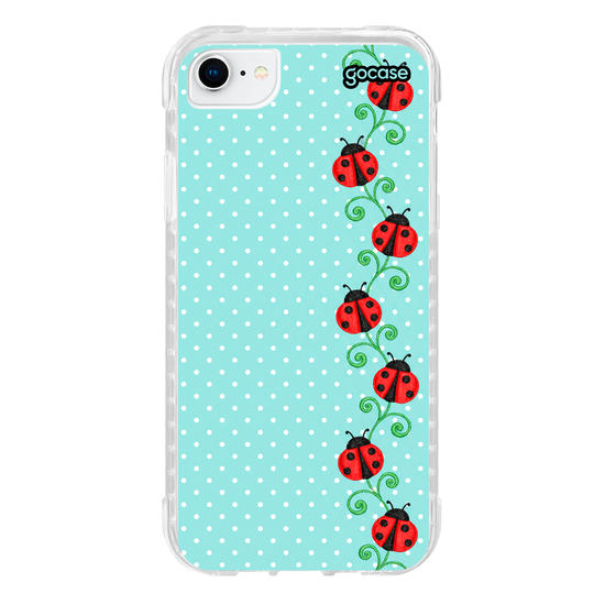 Capinha para celular  Joaninhas Poá