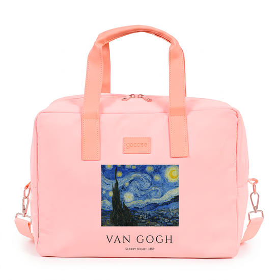 Bolsa Joy Pro Rosa - Van Gogh - Noite Estrelada Classic