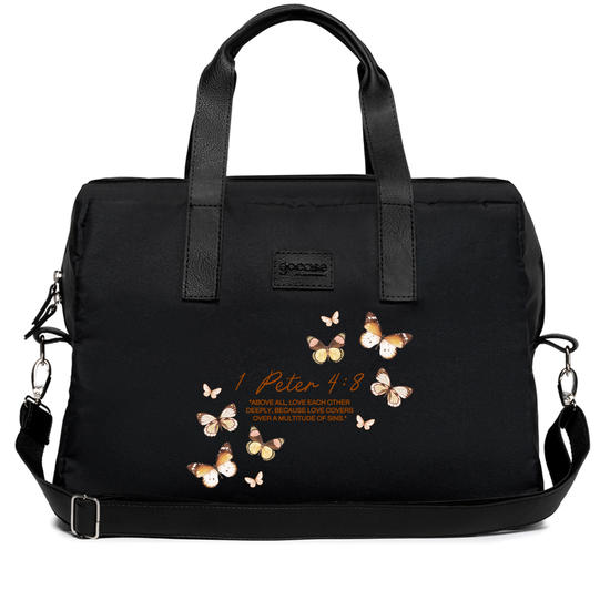 Bolsa Joy - Butterflies Bible Verse