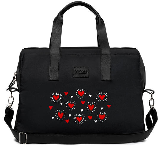  Bolsa Joy - Corações - by Iasmin Almeida