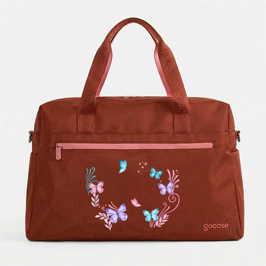  Bolsa Joy Facelift - Borboletas com Aquarela