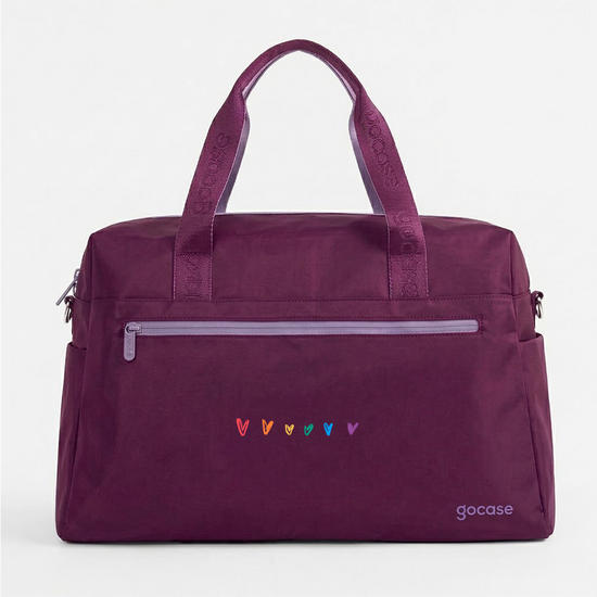  Bolsa Joy Facelift - Corações Arco-Íris com Nome