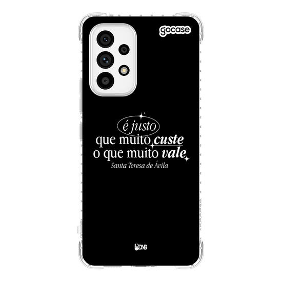 Capinha para celular  É Justo que muito custe
