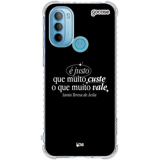 Capinha para celular  É Justo que muito custe