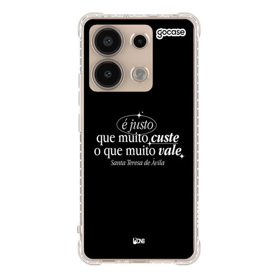 Capinha para celular  É Justo que muito custe