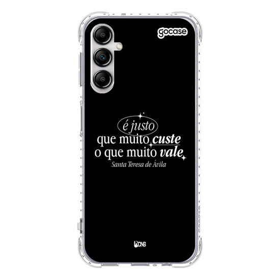 Capinha para celular  É Justo que muito custe