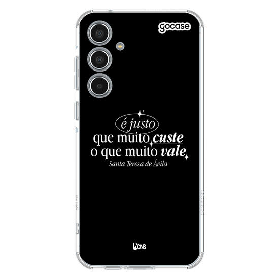 Capinha para celular  É Justo que muito custe