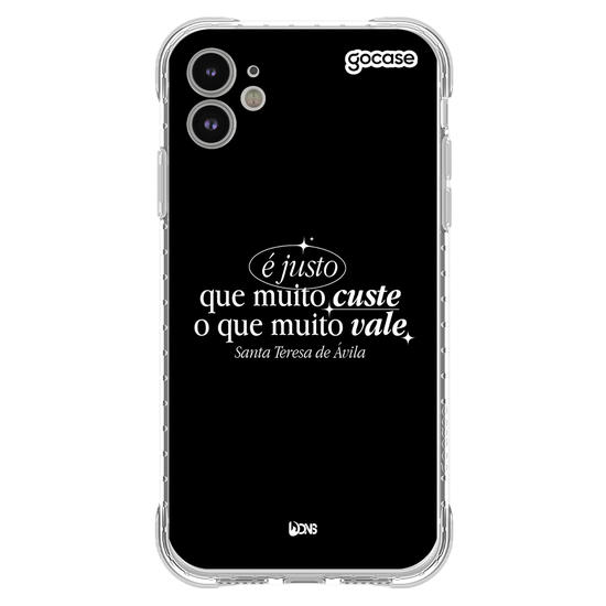 Capinha para celular  É Justo que muito custe