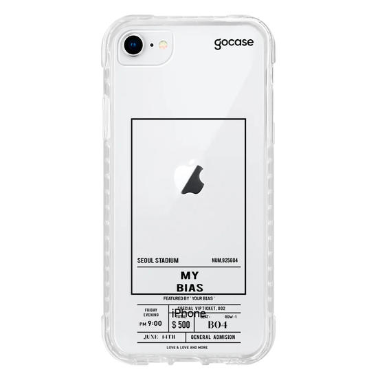 Capinha para celular K-pop Photocard