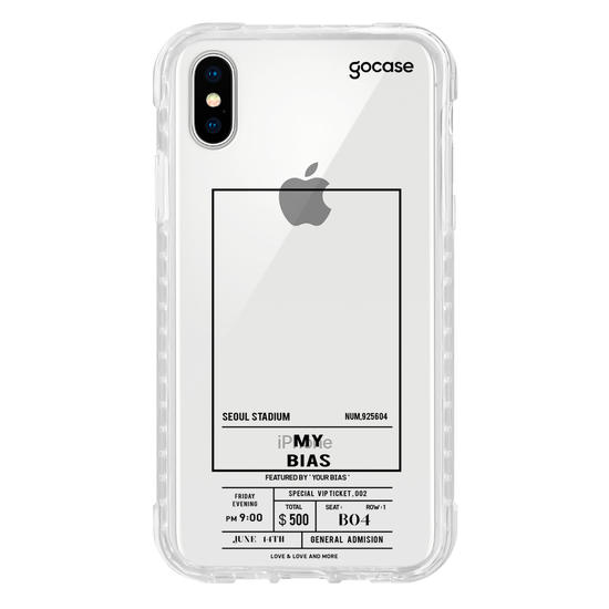 Capinha para celular K-pop Photocard