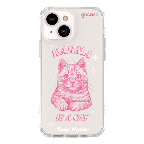 Karma Is a Cat Phone Case