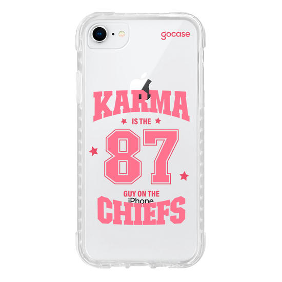 Capinha para celular Karma is The 87 Guy