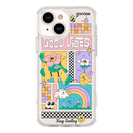 Capinha para celular Keep Smiling