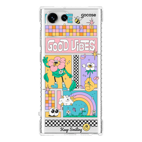 Capinha para celular  Keep Smiling