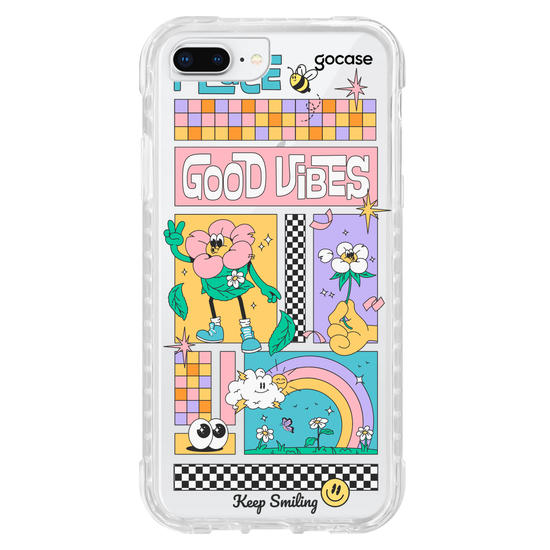 Capinha para celular  Keep Smiling