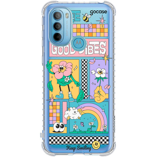 Capinha para celular  Keep Smiling