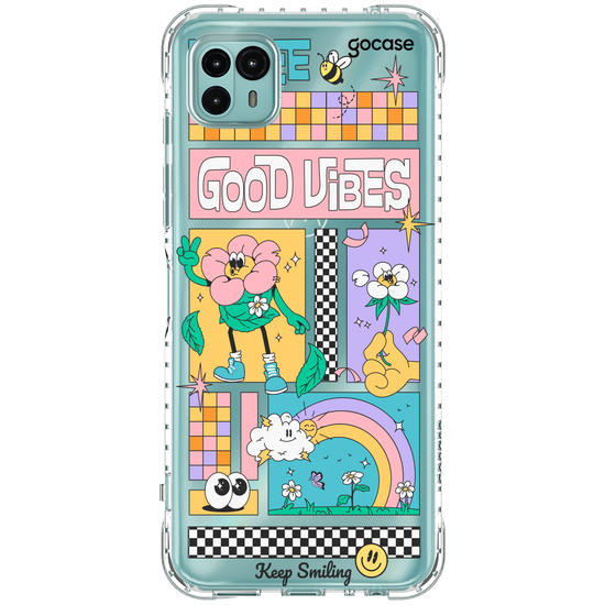 Capinha para celular  Keep Smiling