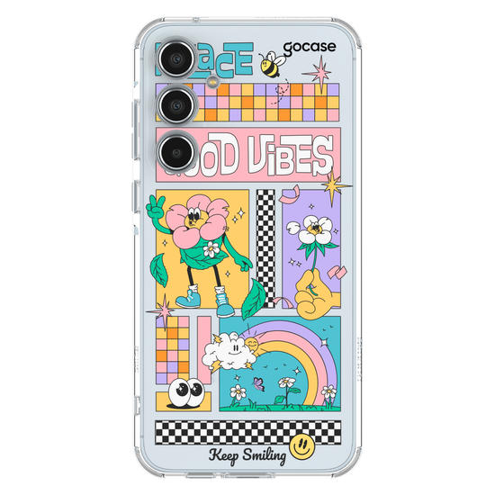 Capinha para celular  Keep Smiling