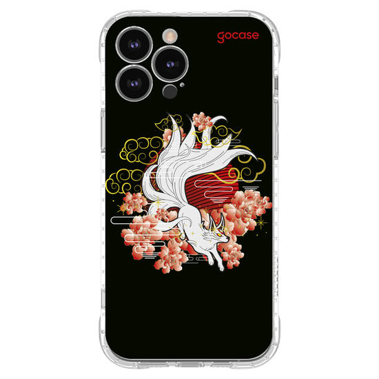 Capinha para celular  Kitsune Bloom