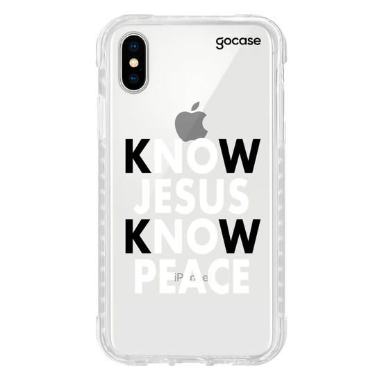 Capinha para celular Know Jesus