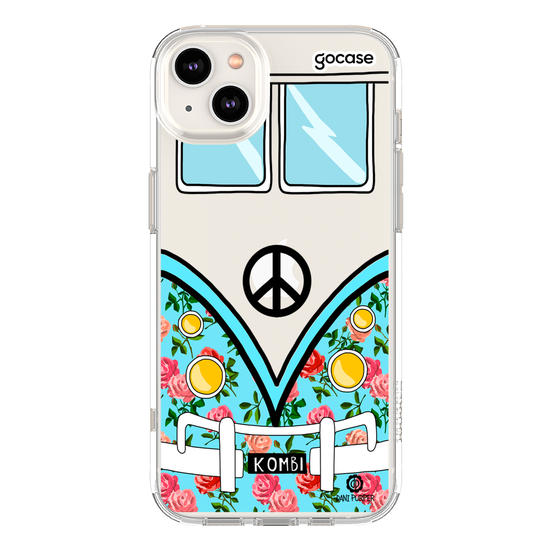 Capinha para celular Kombi Azul