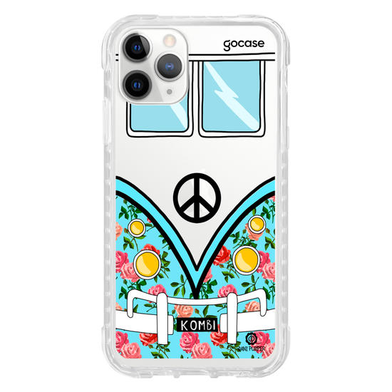 Capinha para celular Kombi Azul