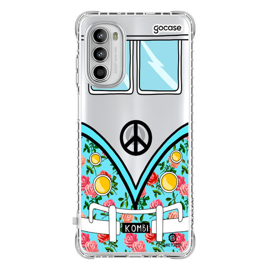 Capinha para celular Kombi Azul