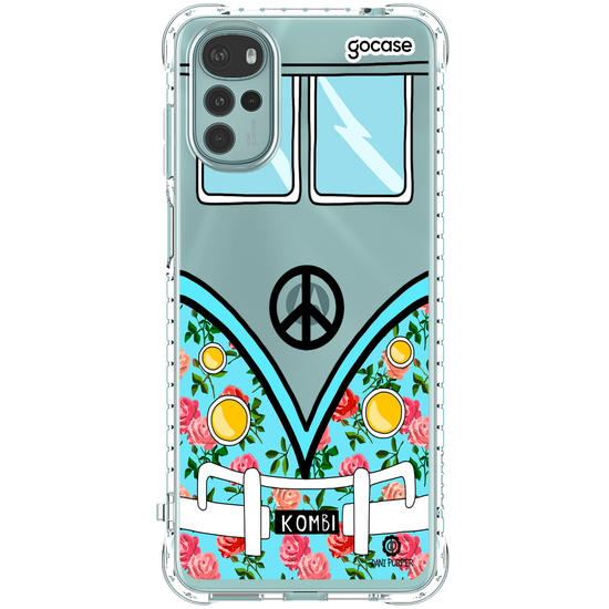 Capinha para celular Kombi Azul