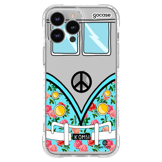 Capinha para celular Kombi Azul