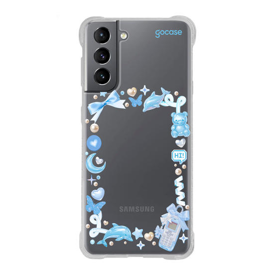 Capinha para celular  KPOP - Blue Toploader Capinha para celular  KPOP - Blue Toploader