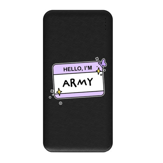 Carregador Portátil Fast Charge -  K-pop - Fanbase