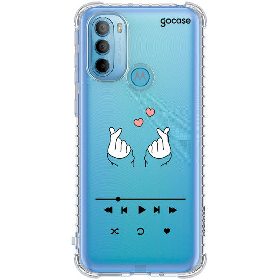 Capinha para celular Kpop Player Clean