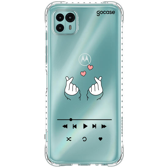 Capinha para celular Kpop Player Clean