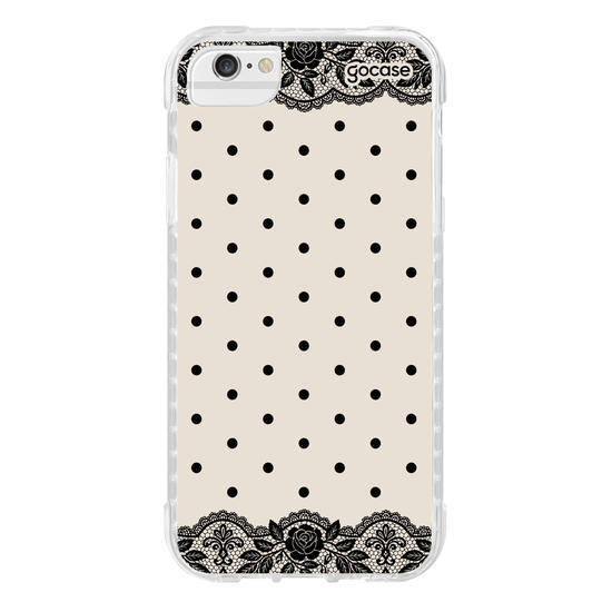 Capinha para celular  Lace & Dots